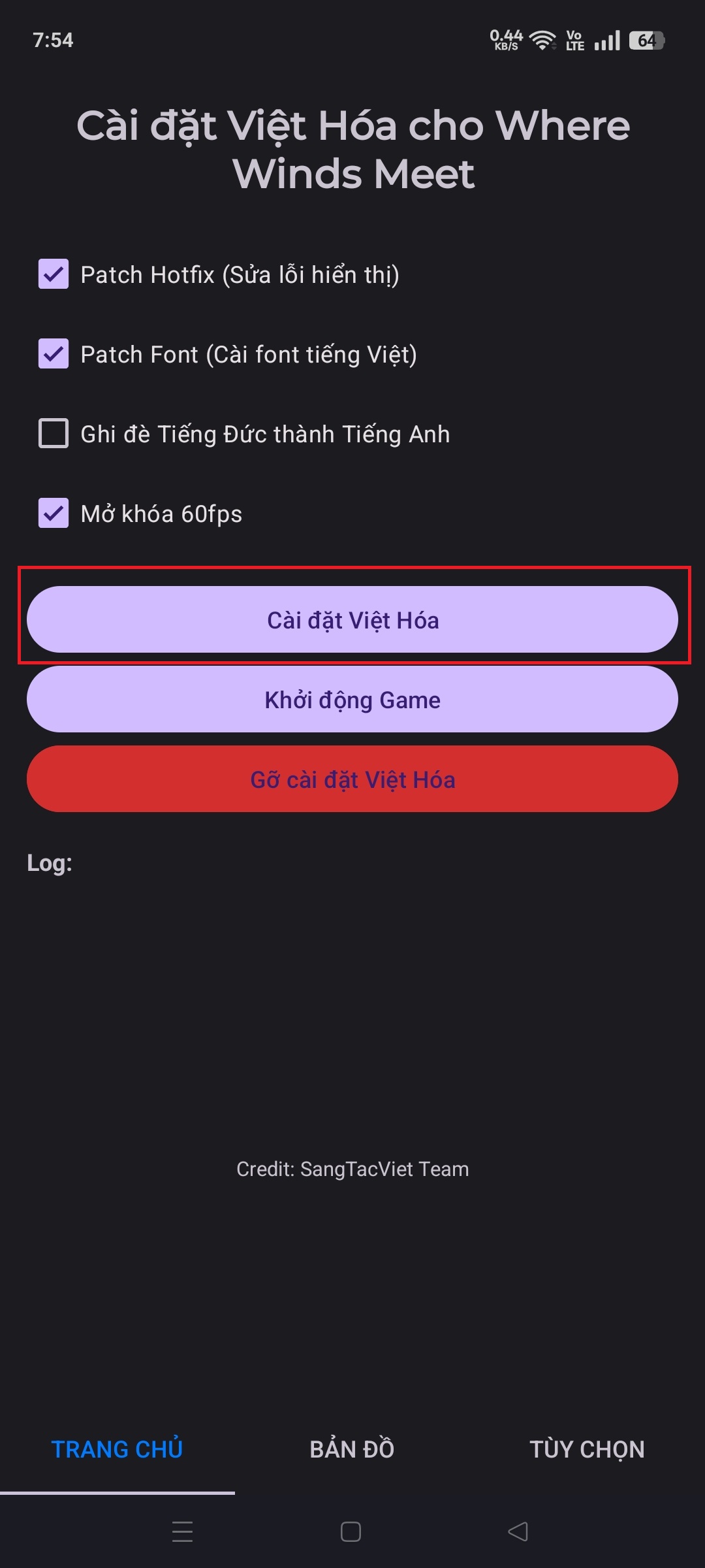 Hướng dẫn Android Bước 1